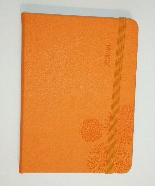Journal | Notebook 4.14&quot; x 5.83&quot; Premium Textured Hardcover - Lined - Or... - $3.79
