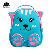 Cocomilo Kids School Bag 3D Elephant Girl Boy Waterproof s Design Backpack Mochi - £97.89 GBP