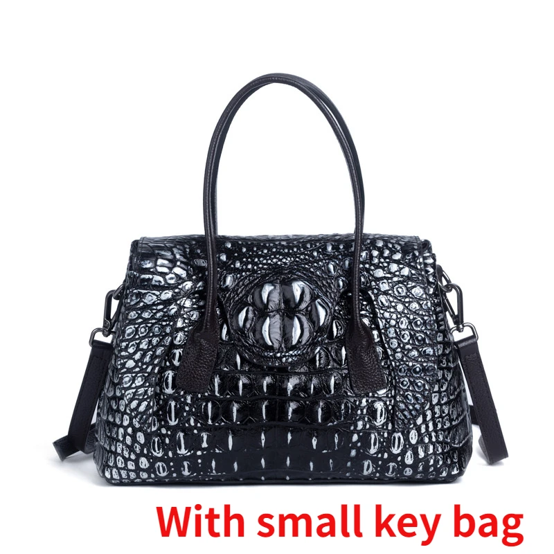Shoulder bag crocodile female bags for woman luxury genuine leather handbags with small thumb200