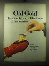 1949 Old Gold Cigarettes Ad - Old Gold Offers you the warm friendliness - £14.59 GBP