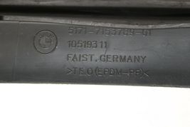 2006--2008 BMW 750i E66 REAR BUMPER LOWER TRIM COVER P8831 image 11