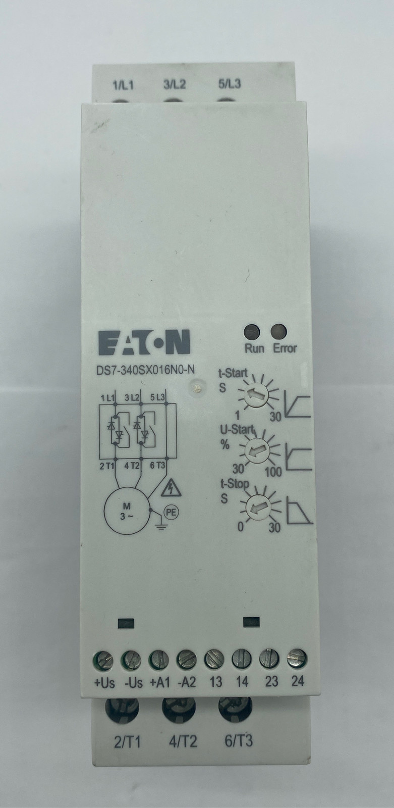 Eaton DS7-340SX016N0-N Soft Motor Starter, 480VAC 16A 10HP  - $263.00