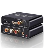 HDMI ARC Audio Extractor, Tendak 192KHz ARC Audio Extractor DAC Converte... - $22.72
