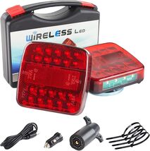 Magnetic Wireless Trailer Lights Kit - DOT Compliant, USB-C Rechargeable... - $55.43
