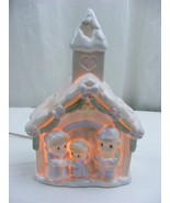 Precious Moments Porcelain Village Church Nite Lite Night Light 1993 - $34.80