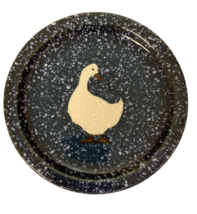 Otagiri Japanese Stoneware &#39;Blue Spackled Goose&#39; Salad Plates -8 1/2&quot; - £11.55 GBP