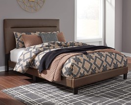 Signature Design by Ashley Adelloni Modern Upholstered Platform Bed with - £411.14 GBP