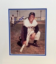 Willy Mays Autographed Photograph Museum Framed Ready to Display - $593.01