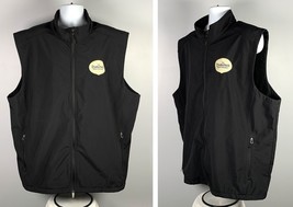 The Dubliner Irish Whiskey Vest Mens 4XL Polyester Black Pockets - $36.58
