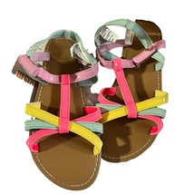 Gymboree Multi-Color Strappy Sandals 11 - £12.82 GBP