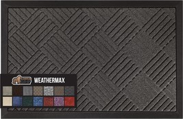 Gorilla Grip Waterproof All-Season Doormat, Durable Rubber, - £21.90 GBP
