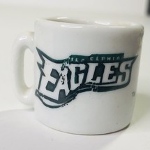 NFL Miniature Coffee Mug Philadelphia Eagles Fan Collectible Ornament Vintage - £0.79 GBP