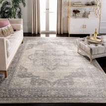 Safavieh Brentwood Collection Area Rug - 6&#39; X 9&#39;, Cream &amp; Grey,, Bnt865B - £78.13 GBP