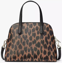 Kate Spade Schuyler Medium Dome Satchel Cheetah Leopard KE722NWT Leopardo Retail - £89.20 GBP