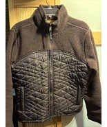 Royal Robbins Women&#39;s Medium Light Fleece Jacket Hiking Polyester Brown ... - £14.82 GBP