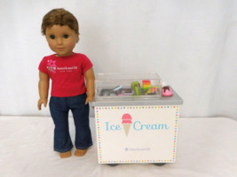 American Girl Doll Truly Me 2013  + American Girl Doll Truly Me Ice Cream Cart + - £37.86 GBP