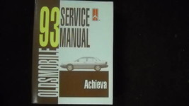 1993 Oldsmobile Achieva Service Shop Repair Workshop Manual OEM - £7.75 GBP
