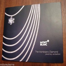 Selling Only Brochure Advertising Catalog Mont Blanc Montblanc Diamond Jewelr... - £23.38 GBP