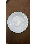 Corelle by Corning Callaway Ivy Pattern  Saucer 6 1/4&quot; white swirl with ... - £2.33 GBP