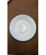 Corelle by Corning Callaway Ivy Pattern  Saucer 6 1/4&quot; white swirl with ... - $2.99