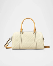 T Monogram Soft Pebbled Mini Barrel Bag - $10,083.59 MXN