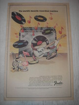 1973 Fender Guitars and Amps Ad - The world's favorite recording machine - $18.49