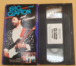 Eric Clapton and Friends VHS vintage video tape Phil Collins 1986 layla ... - $3.49