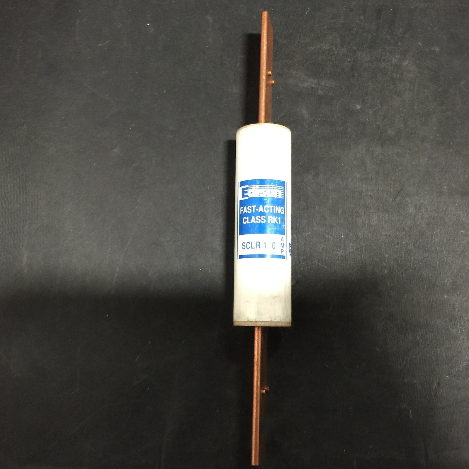  Eaton SCLR100 Edison Fast Acting Fuse 600V 100Amp Class RK1  - $24.90
