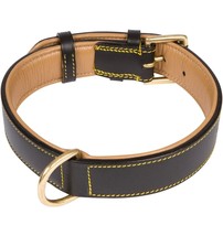 Shwaan Genuine Leather Dog Collar For All Breed Unisex Pack of 10 Collars - £157.63 GBP