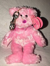 DAZZLER the Mini BEAR- TY PINKYS BEANIE BABY Key Clip - with MINT TAGS 5” - $12.99