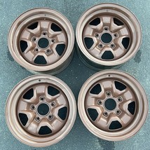 OEM Oldsmobile Cutlass 442 SSII Bolt-On Caps 14x7 Rally Wheels Set - $296.99