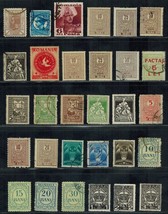 Worldwide Collection - Early Lot of 56 stamps &quot;R&quot; - &quot;S&quot; Countries Used, MVLH - £7.42 GBP