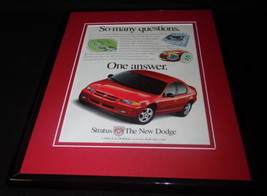 1994 Dodge Stratus Framed 11x14 ORIGINAL Advertisement - $34.64