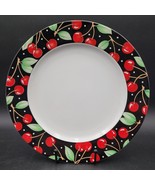 Vintage 1994 Sakura Mary Engelbreit Large Cherries Dinner Plate Multi Av... - $216.66 MXN