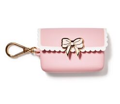 Bath and Body Works Scallop Bow Snap Case PocketBac Holder   - $14.99