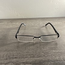 Prada Eyeglasses VPR 64H 1BO-1O1 Black Silver Half Rim FRAMES ONLY 51-18... - $1,120.77 MXN