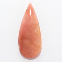 43.15 Cts Natural Pink Opal Cabochon Loose Gemstones Jewelry  (49mm x 21mm) - £4.86 GBP