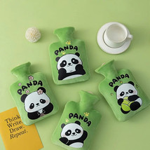High Quality 500ml Hot Water Bottle Cartoon Panda Cute Hot Water Bag Was... - $25.99