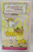 VHS Angelina Ballerina - In the Wings (VHS, 2002, Pink Bullet Case) - £10.17 GBP