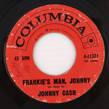 Johnny Cash – Frankie&#39;s Man, Johnny / You Dreamer You - 45 rpm Vinyl 7&quot; Single - £5.10 GBP