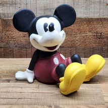 Vintage Walt Disney Mickey Mouse Ceramic Piggy Coin Bank - Licensed Enes... - $28.59