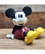 Vintage Walt Disney Mickey Mouse Ceramic Piggy Coin Bank - Licensed Enes... - £22.48 GBP