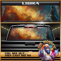 Libra - Truck Back Window Graphics - Customizable - £46.38 GBP+