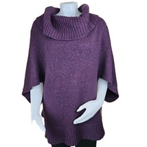 Eileen Fisher Merino Baby Camel Cocoon Sweater Womens XL Pomegranate Fun... - $73.50