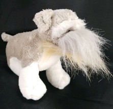 Webkinz Schnauzer Dog Plush Stuffed Animal HM159 Ganz NO CODE 10&quot; Long G... - $13.85