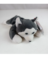 Vintage 1996 Ty Beanie Babies Nanook 8&quot; Bean Bag Plush With Tags - $13.52 CAD