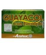 Guayacol 30 Natural Capsules - $280.99 MXN