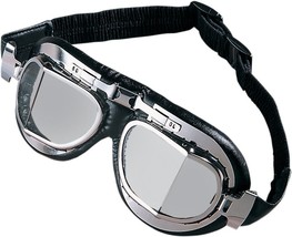 Drag Street Red Baron Goggles Vintage Stainless Steel DS-110329 - £21.42 GBP