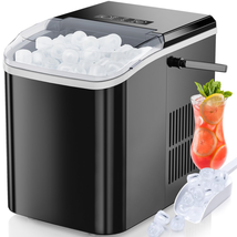 Countertop Bullet Ice Maker Portable Ice Machine with Ice Scoop 26lbs/24hrs - £58.59 GBP