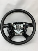 07 - 14 Chevrolet GMC Tahoe Yukon Silverado Sierra Steering Wheel Black ... - $98.01